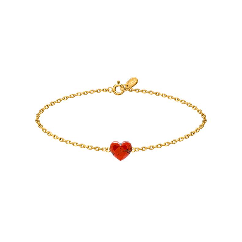 GRAV Terra Heart Arany 14K Karkötő
