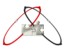 Grav Puzzle Arany 14K Karkötő