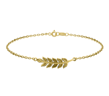 Grav Leaf Arany 14K Karkötő