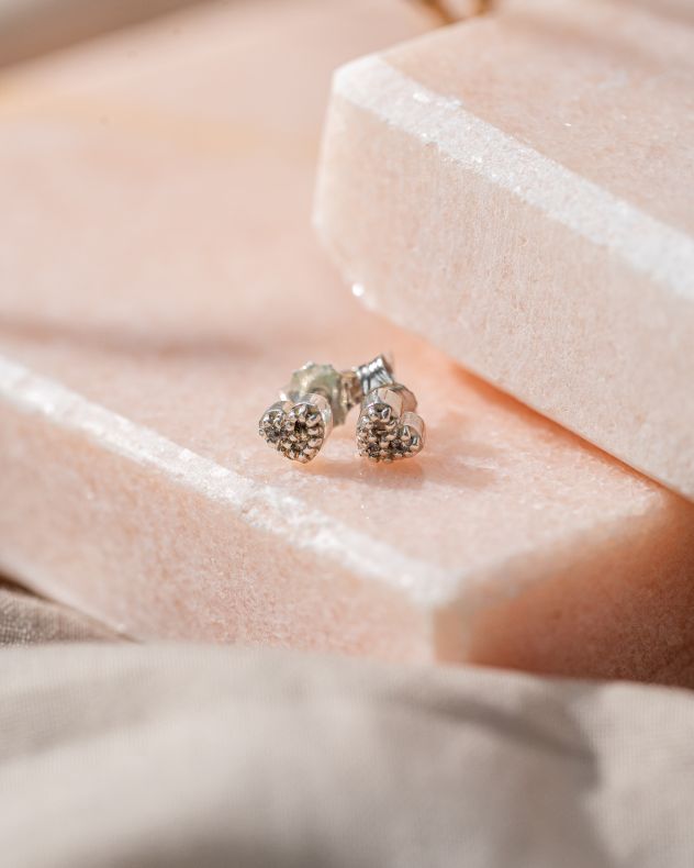 GRAV Chloee Heart Arany 14K Fülbevaló