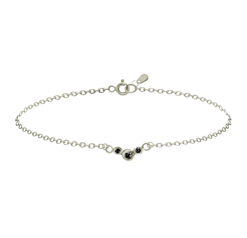 GRAV Chloee 3 Curve Arany 14K Karkötő