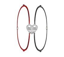 GRAV Best Friends Ezüst 925 Páros Karkötő