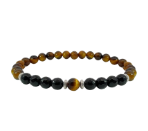 GRAV Tiger's Eye Men 2 Ezüst 925 Karkötő