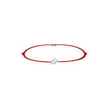 GRAV Elephant Contour Ezüst 925 Fonalas Karkötő