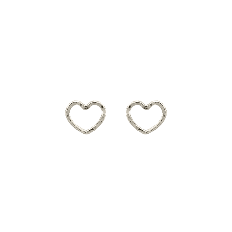 Grav Quintessa Heart Contour ARANY 14K Fülbevaló