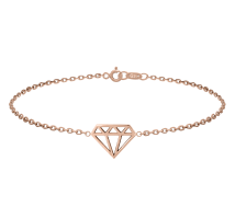 Grav Diamond Arany 14K Karkötő