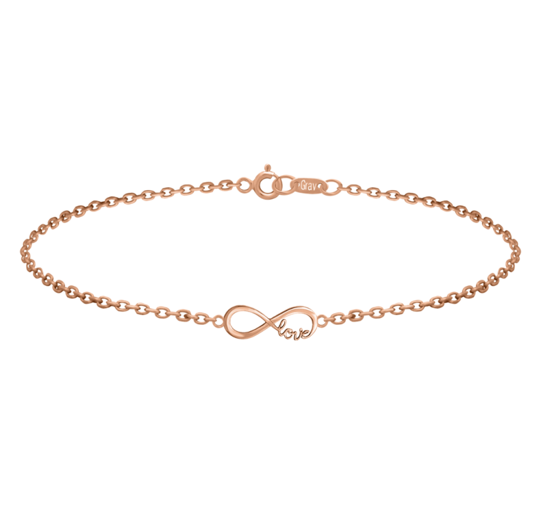 Grav Infinity Love Arany 14K Karkötő