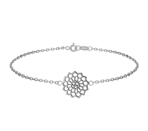 Grav Mandala Ezüst 925 Karkötő