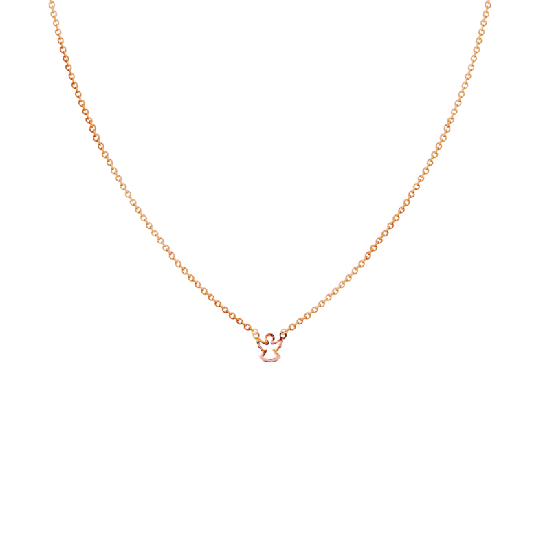 Grav Angel Contour Baby Arany 14K Nyaklánc