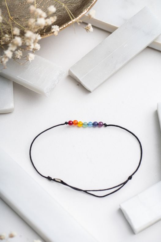 GRAV 7-Chakra Ásvány Karkötő