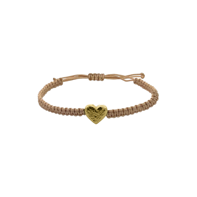 GRAV Macrame Heart Ezüst 925 Karkötő