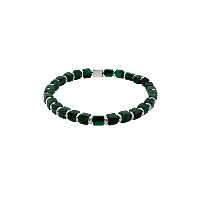 GRAV Apollo Malachite Men Ezüst 925 Karkötő