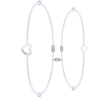 Grav Magnetic Contour Heart Ezüst 925 Karkötők