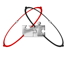 Grav Ezüst Puzzle Karkötő