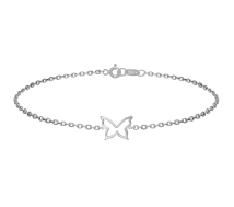 Grav Butterfly Contour Ezüst 925 Karkötő