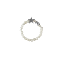 GRAV Moonstone Star Ásvány Gyűrű