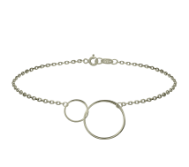 Grav Double Circle Arany 14K Karkötő