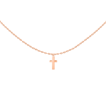 Grav Kereszt Arany 14K Nyaklánc