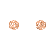 GRAV Flower Of Life Arany 14K Fülbevaló