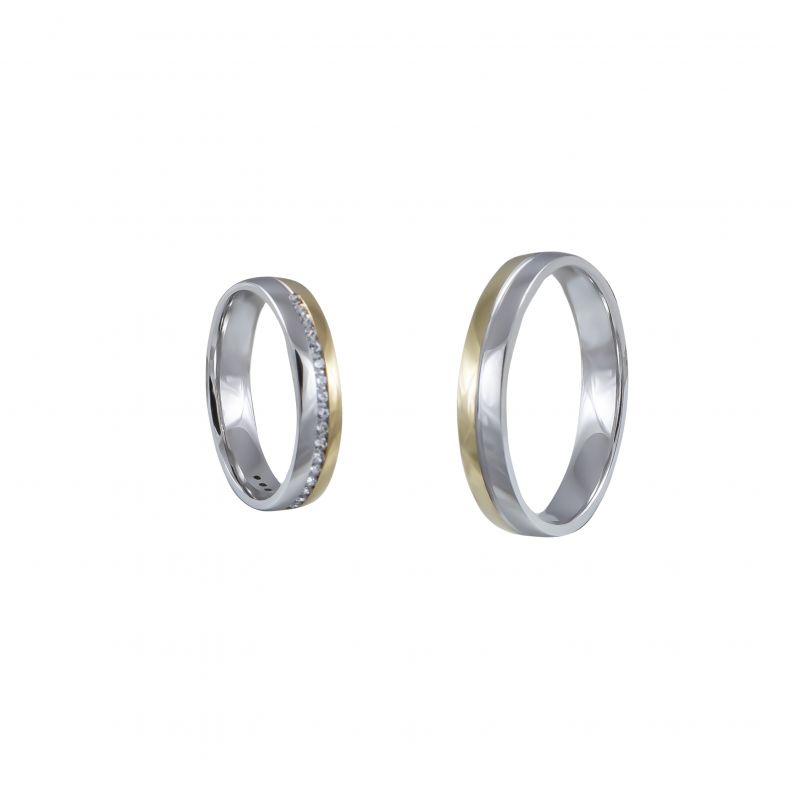 Wedding Arany 14k Karikagyűrű