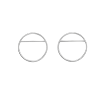 Grav Cycle Ezüst 925 Fülbevaló