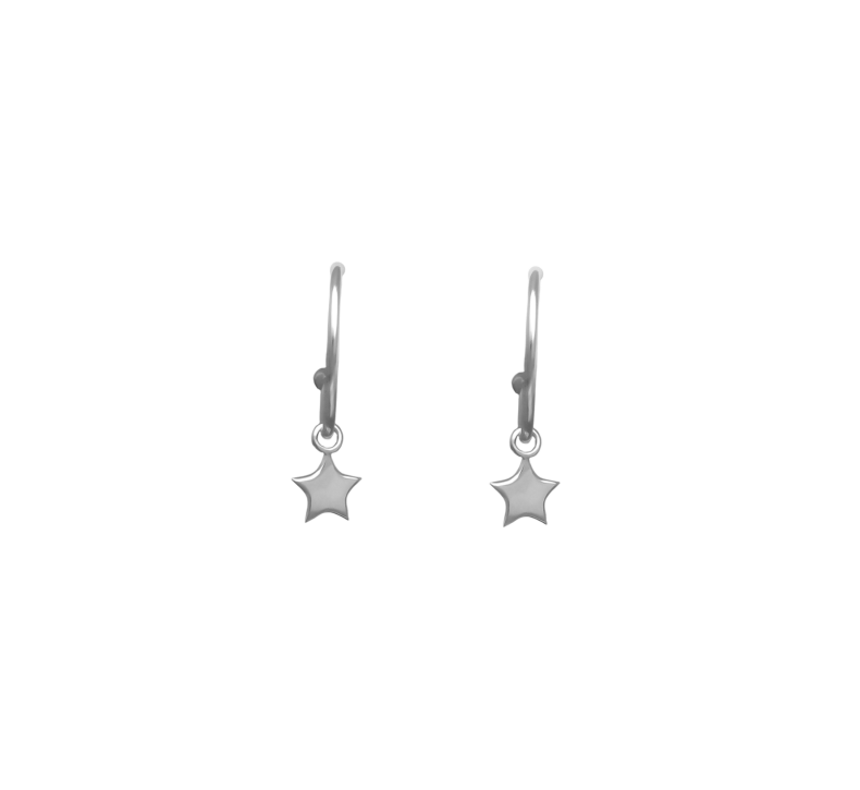 Grav Star Ezüst Fülbevaló