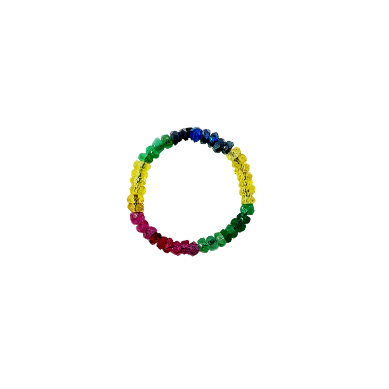 GRAV Rayfield Smaragd Rubin Zafír Gyűrű