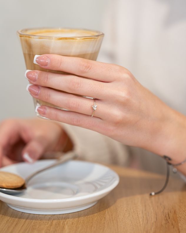 GRAV Chloee Heart Arany 14K Gyűrű