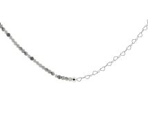 GRAV Saona Heart Moonstone Ezüst 925 Nyaklánc