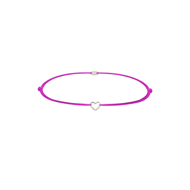 GRAV Baby Heart Contour Arany 14K Fonalas Karkötő