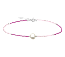 GRAV Pink Design Pearl Ezüst 925 Karkötő