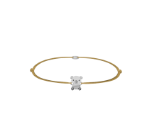 GRAV Teddy Bear Baby Ezüst 925 Fonalas Karkötő