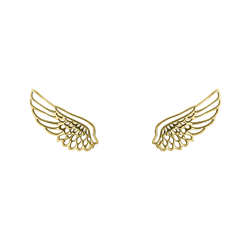 Grav Angel Wings Arany 14K Fülbevaló