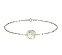 Grav To The Moon Arany 14K Karkötő