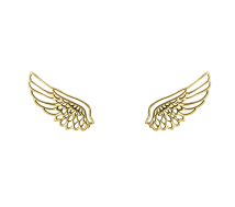 Grav Angel Wings Arany 14K Fülbevaló