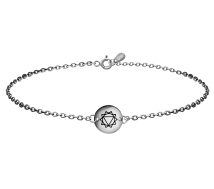 GRAV Napfonat Csakra Ezüst 925 Karkötő