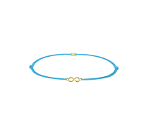 GRAV Infinity Baby Arany 14K Fonalas Karkötő