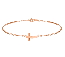 GRAV Cross Arany 14K Karkötő