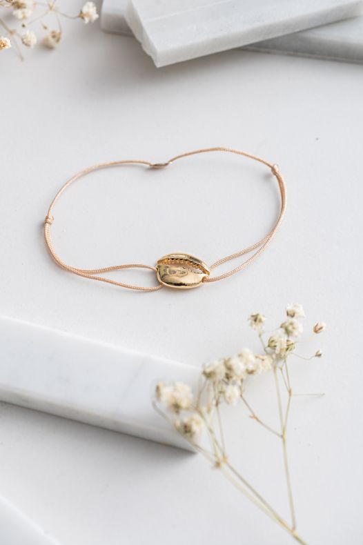 GRAV Kauri Shell Ezüst 925 Fonalas Karkötő