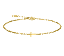 Grav Cross Arany 14K Bokalánc