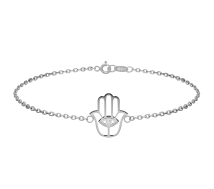 Grav Hamsa Ezüst 925 Karkötő