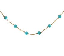 GRAV Twist Turquiose Ezüst 925 Nyaklánc