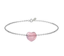 Grav Rose Qartz Ezüst 925 Karkötő