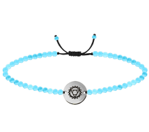 GRAV Torok Csakra Ezüst 925 Karkötő