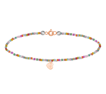 Grav Symbol Heart Arany 14K Karkötő