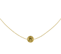 Grav Horoscope Arany 14K Nyaklánc