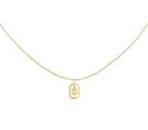 GRAV Letter Lock 2 ARANY 14K Nyaklánc