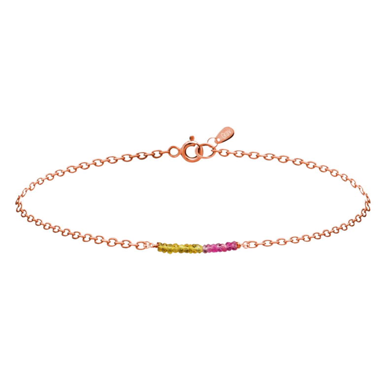 GRAV Rayfield Zafír Rubin Arany 14K Karkötő