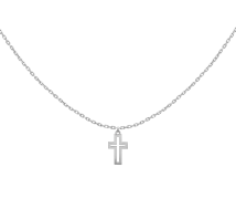 GRAV Cross Contour Ezüst 925 Férfi Nyaklánc