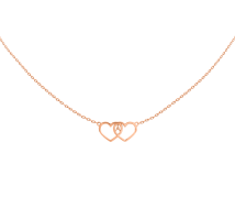 Grav Heart Clip Arany 14K Nyaklánc